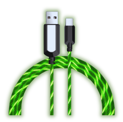 LED Light Glowing Charge Data Cable