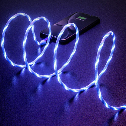 LED Light Glowing Charge Data Cable